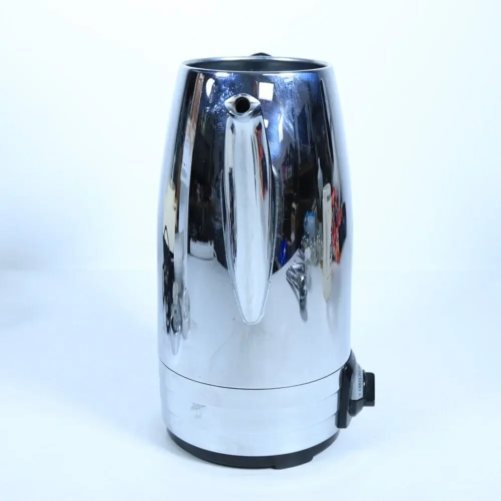 Vintage Sunbeam Coffeemaster Automatic Percolator Model AP Chrome 1959 Art Deco